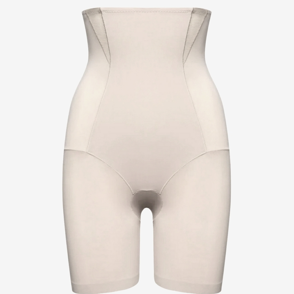 New bebe Tag Free Seamless Hi-Waisted Shaping Boy Shorts Size L